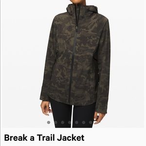 ISO: lululemon break a trail jacket
